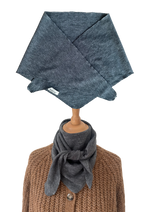 Charger l&#39;image dans la galerie, Foulard d&#39;Hiver - Gris Foncé
