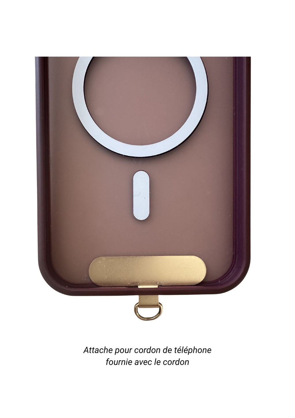 Cordon de téléphone - Froufrou Léopard