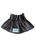 Col amovible - Chocolat rayures Bleues