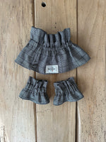 Charger l&#39;image dans la galerie, Col amovible - Prince de Galles Noir et Blanc
