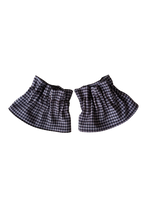 Charger l&#39;image dans la galerie, Manchettes amovibles - Pied-de-Poule Rose et Marron
