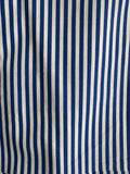 Tissu Coton Imprimé Blanc & Bleu