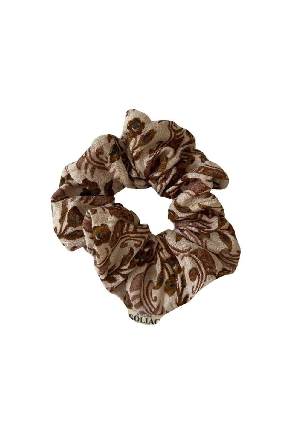 chouchou fleurs automnales