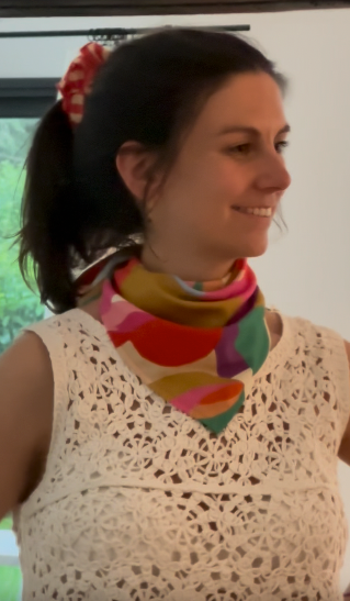 foulard coloré
