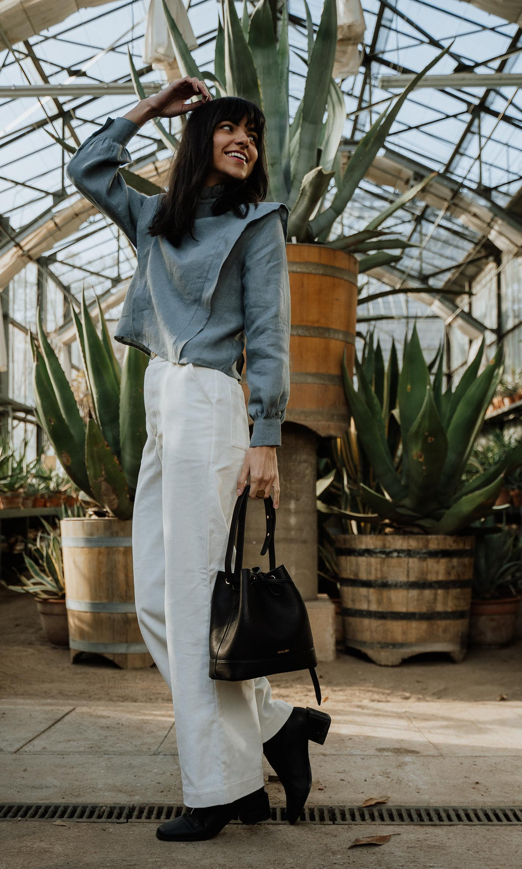 Pantalon Willie - Blanc