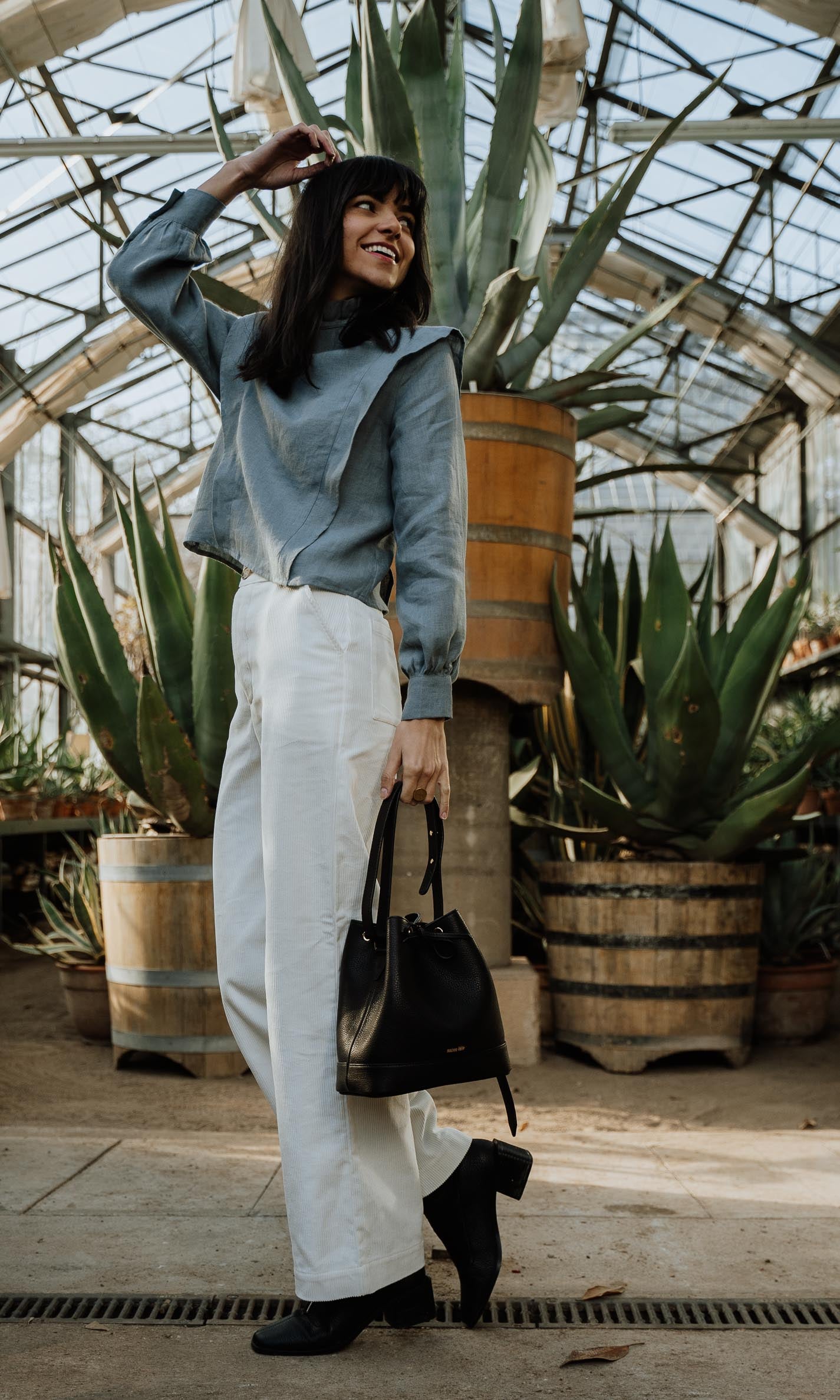Pantalon Willie - Blanc