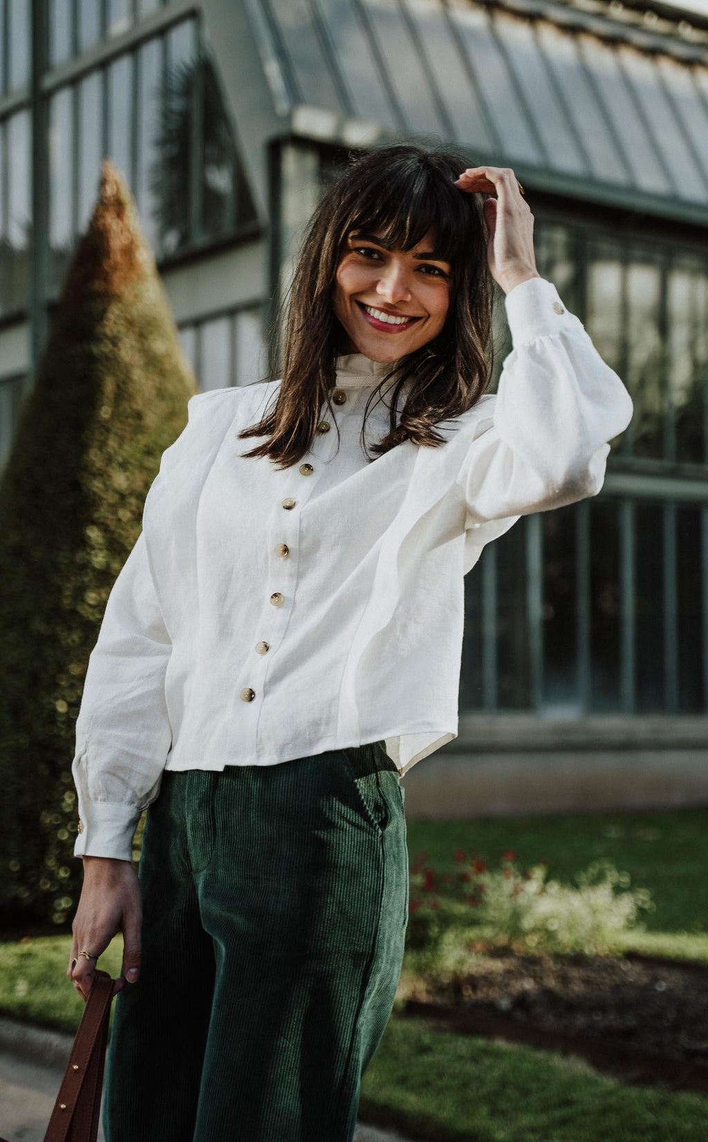 Chemisier Margaret - Blanc