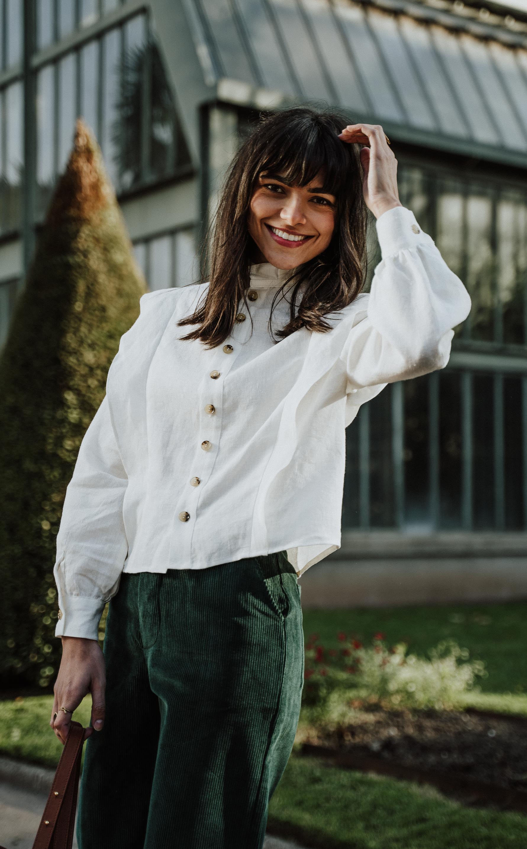 Chemisier Margaret - Blanc