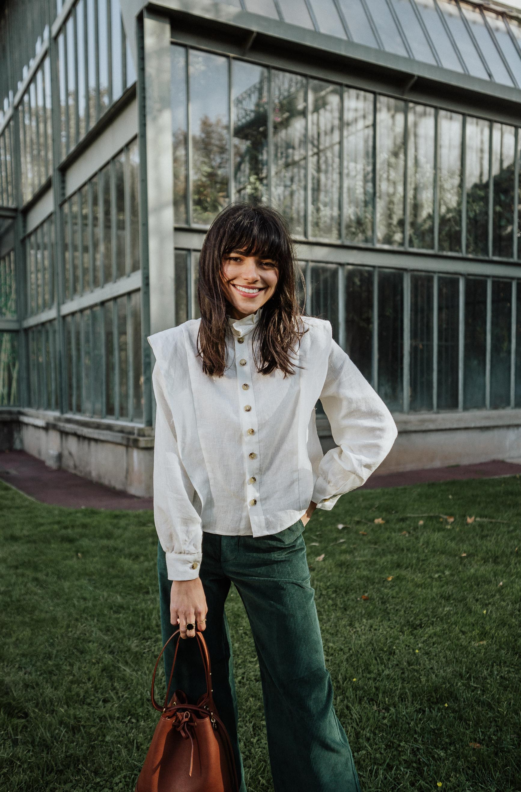 Chemisier Margaret - Blanc