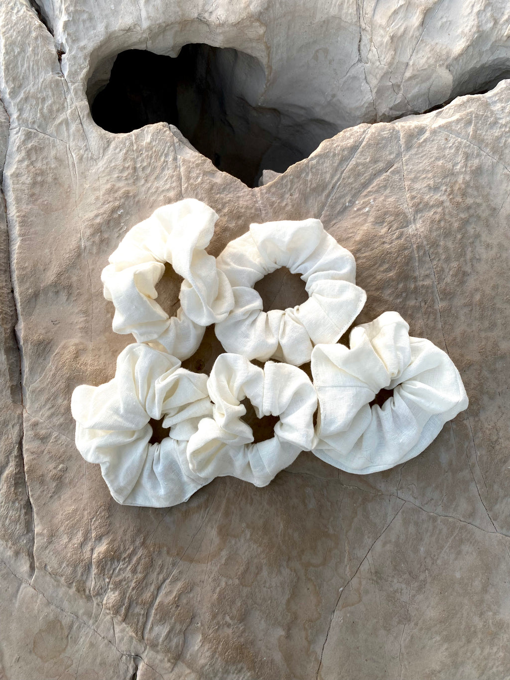 Chouchou Upcyclé - Blanc