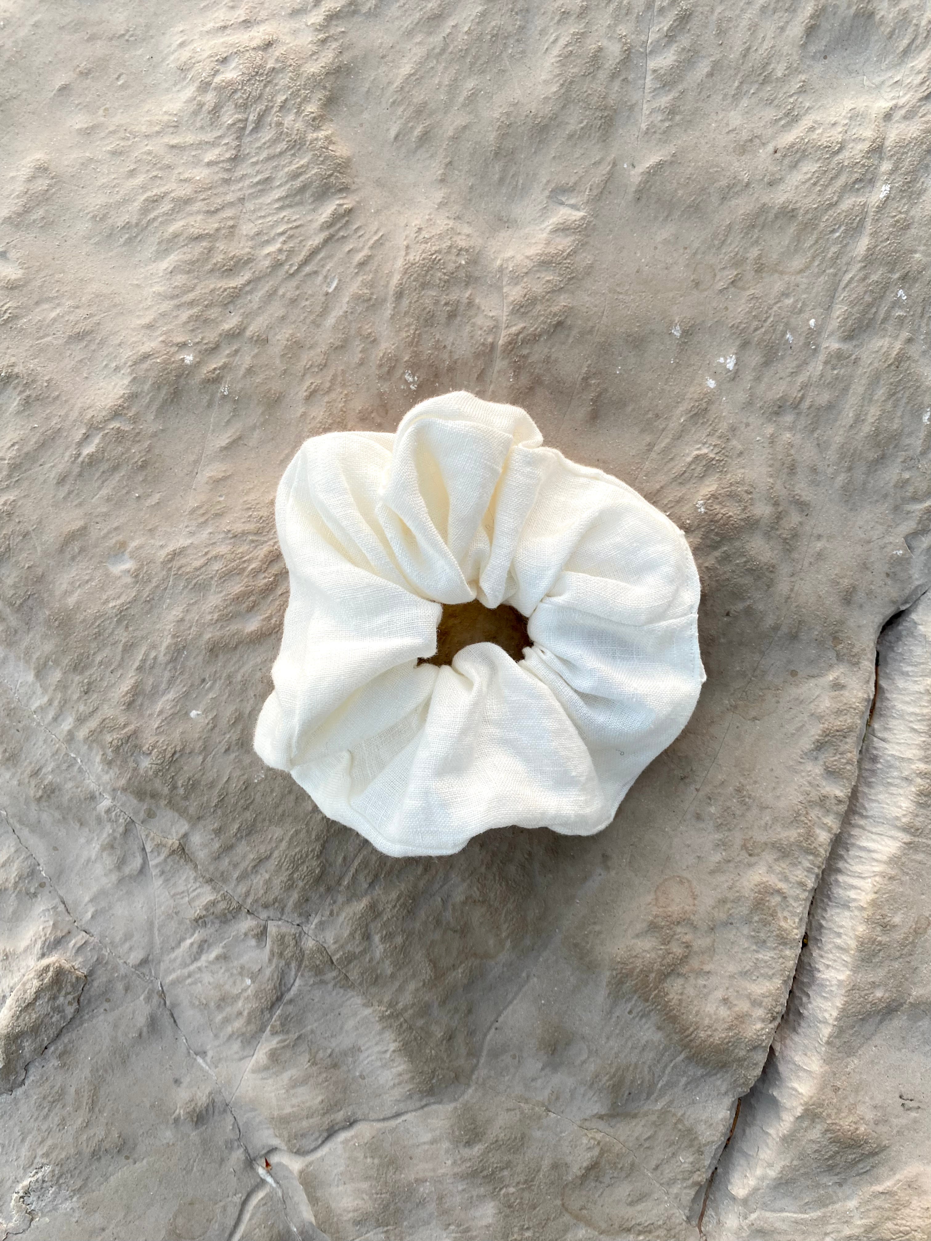 Chouchou Upcyclé - Blanc