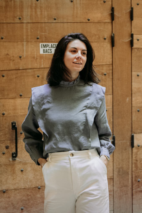 Chemisier Margaret - Bleu