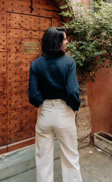 Pantalon Willie - Blanc