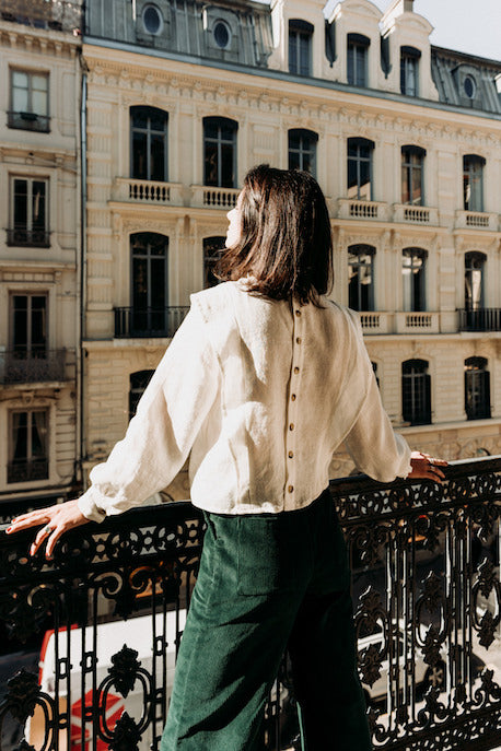 Chemisier Margaret - Blanc