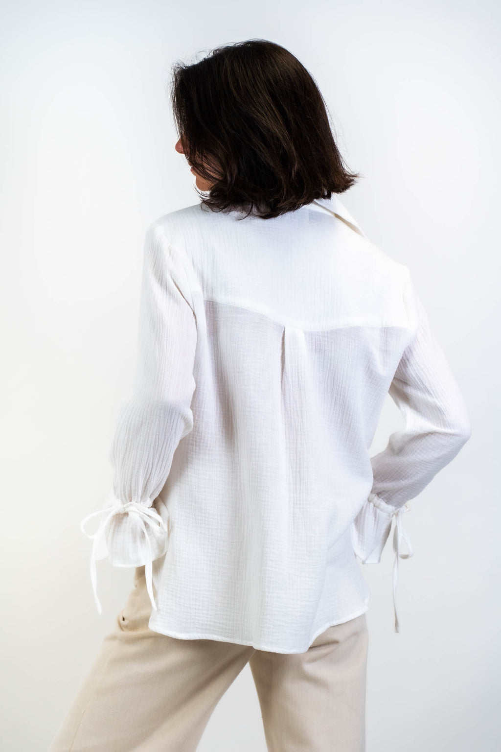 Chemise Noosa - Gaze de coton Ecru