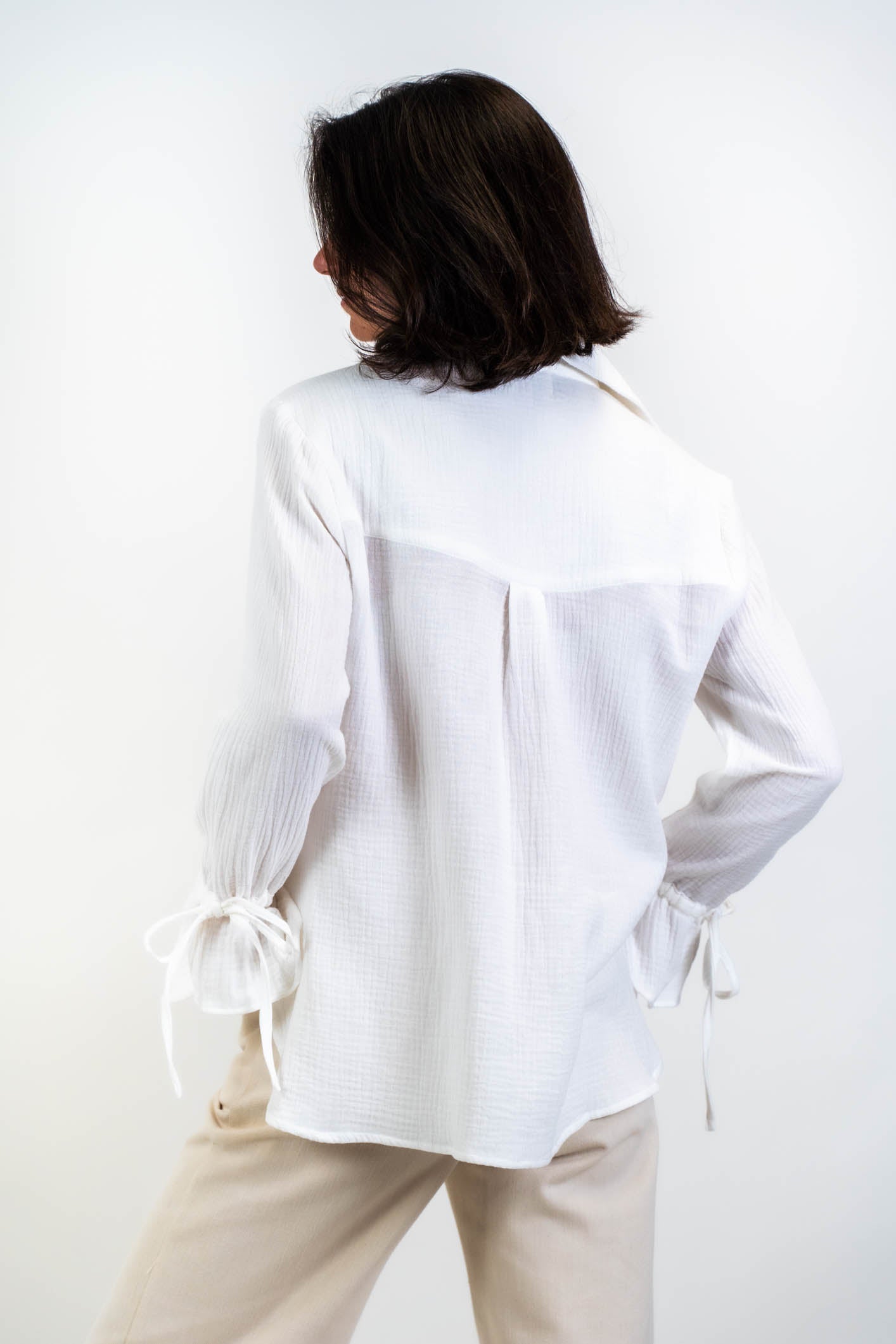 Chemise Noosa - Gaze de coton Ecru
