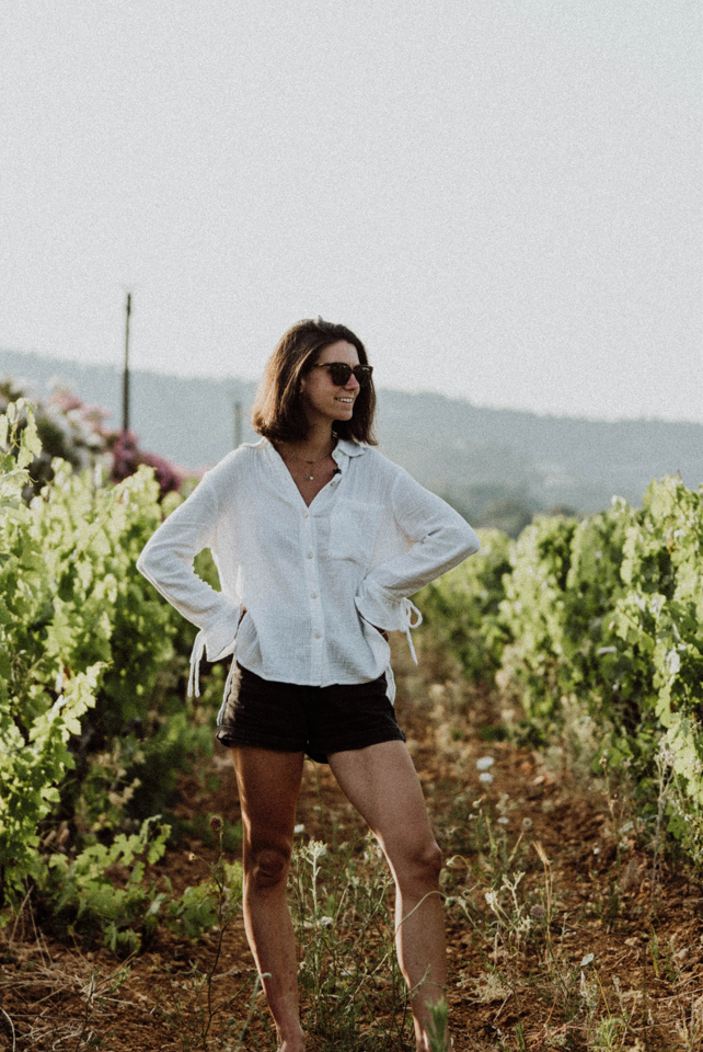 Chemise Noosa - Gaze de coton Ecru